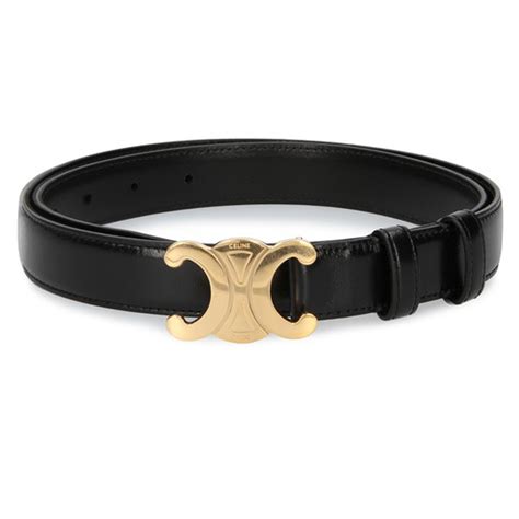 celine triomphe belt used|Celine triomphe belt selfridges.